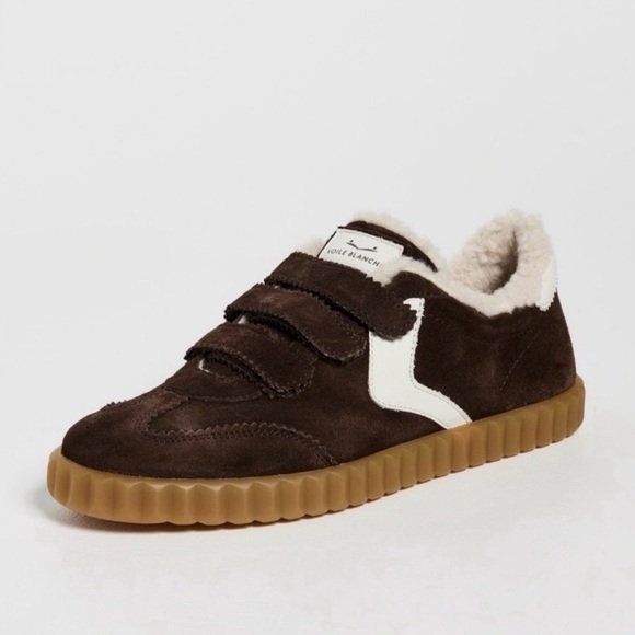 Voile Blanche Shoes - NWT VOILE BLANCHE Ines Fringe Sneakers in Dark Brown